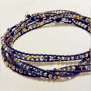 Victoria Emerson Gold Wrap Bracelet​